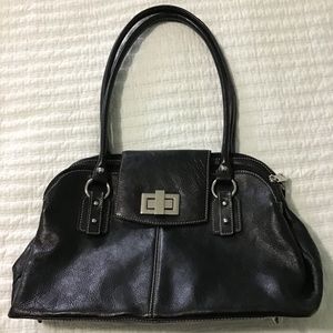 Danier Leather Handbag Black